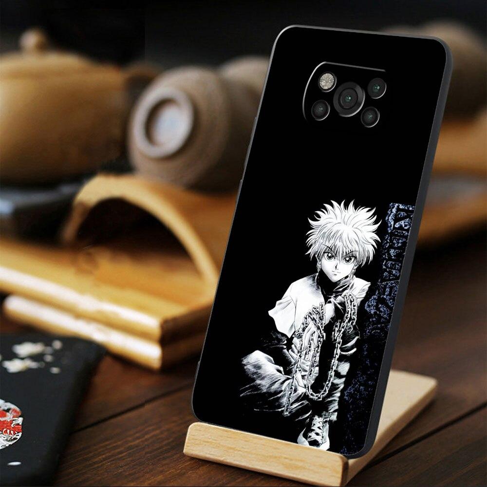 

Celular Coque Trend TPU для Xiaomi POCO X3 NFC 9T M4 Pro 5G MI 11 lite F3 11T M3 10T F4 GT X4 аниме Hunter X Hunter MI Note 10