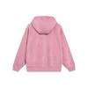 Li-Ning Sports Trend Series Solid Color Pullover Hoodie Women Tops Light-Rose-Red AWDT030-2