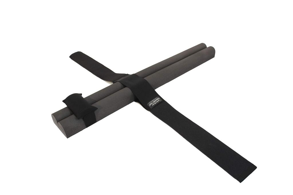 Parasetter Foam Roller System for Back and Core Exercises Reduces Cortisol Great for Stress and Myofascial Decompression Pilates, Yoga, Stretching, -