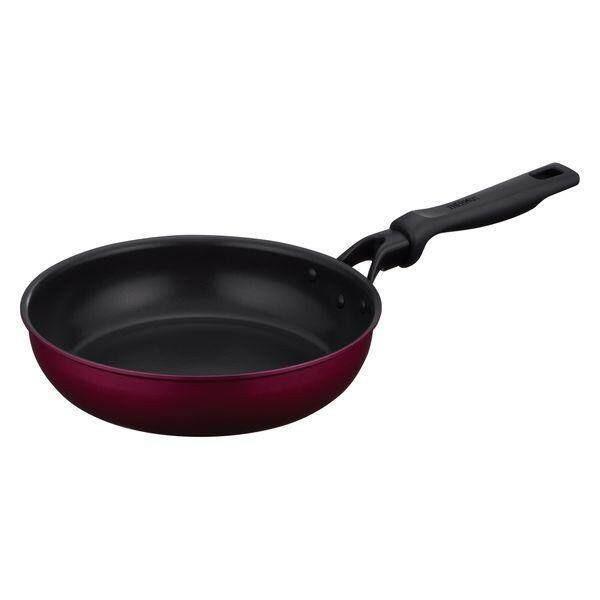 Thermos Frying Pan GasIH Compatible Red KFM 016 R 16cm  KFM 020 R 20cm  KFM 024 R 24cm  KFM026 R 26cm