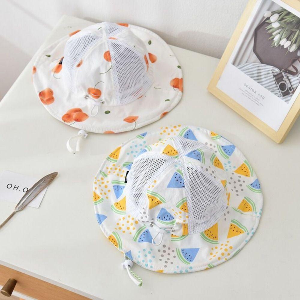 Cartoon Children Sun Hat Thin Sun Protection Hat UV Protection Baby Sun Hat  Summer Season