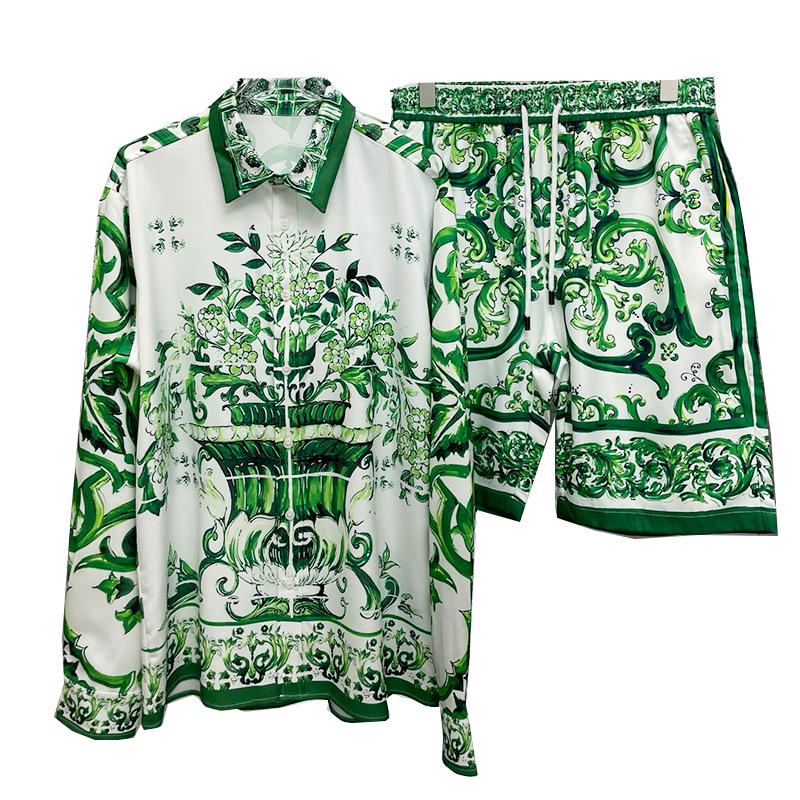 2025 Spring Fashion: Men`s Digital Print