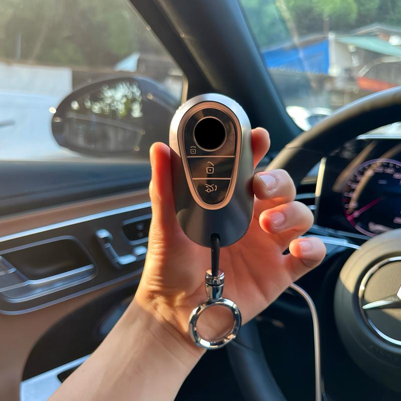 ICAR TPU Car Key Case Cover for Mercedes Benz 2022 C S Class W206 W223 S350 C260 C300 S400 S450 S500 Key Fob Shell Protector