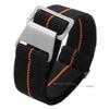 Uniwersalny Nylonowy Pasek do Zegarka Smartwatch Tkaninowa Opaska na Nadgarstek Paracord Elastyczny 20mm 22mm Paski do Zegarków Męski Sportowy Pasek