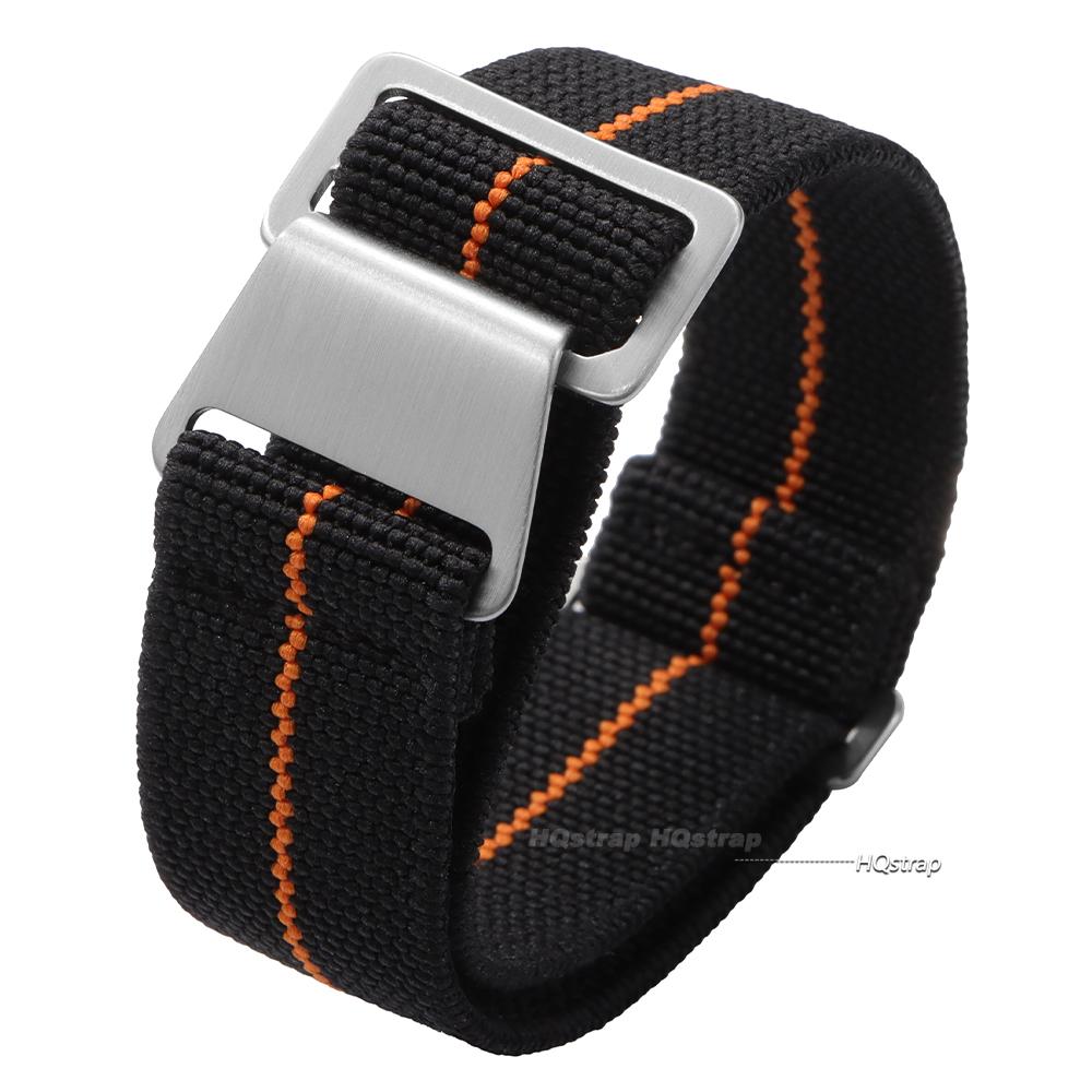 Uniwersalny Nylonowy Pasek do Zegarka Smartwatch Tkaninowa Opaska na Nadgarstek Paracord Elastyczny 20mm 22mm Paski do Zegarków Męski Sportowy Pasek