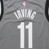 Nike NBA Statement Edition Swingman Drakt 2019-2020 Sesongen, Pustende Hurtigtørkende, Brooklyn Nets, Kyrie Irving #11 Herredrakt Grå AT9792-004