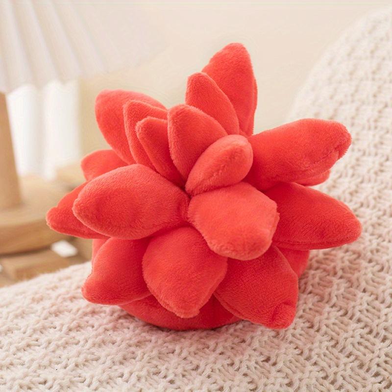 3D Succulent Plush Toys Room Decor Simulation Plants Potted Toys Nature Decorative Throw Cactus Multiple Colors