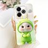For Xiaomi Redmi 13X Cute Cat Flower Cartoon Phone Case For Redmi 13X Shockproof Soft Silicone Covers Bumpers