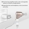 Mini Rechargeable ITE Hearing Aid Invisible High Quality Hearing Amplifier Professional Sound Voice Enhancer