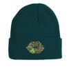 Shamrock Lips Warm Knitted Hat Beanie, St. Patrick's Day Man Cap Versatile Thermal Sporting Bobble Hat Knit Cap Beanie