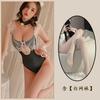 Sexy Lingerie Lace Lotus Leaf Pure Lust Maid Cute Onesie Maid Crotch Passion Uniform Tights