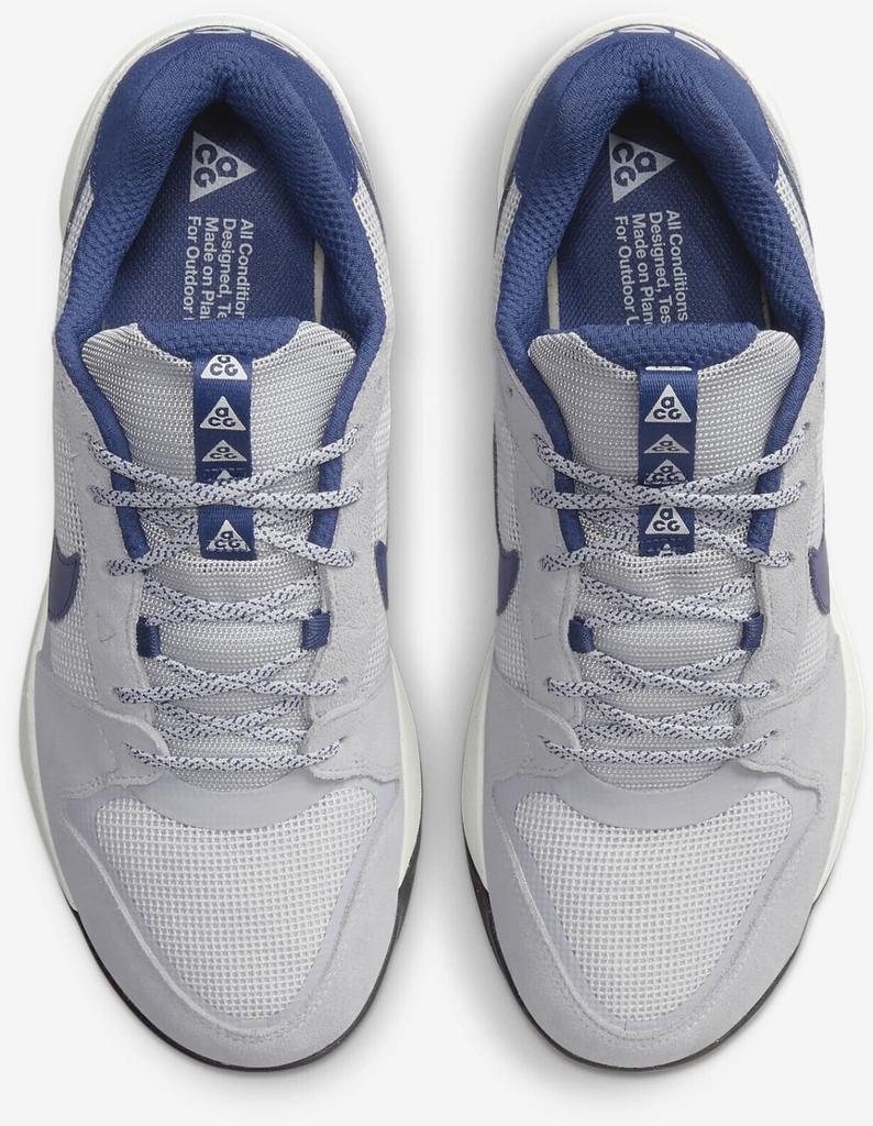 Nike ACG Lowcate Sneakers (DM8019-004) Wolf Grey/mist Grey/summit White/navy