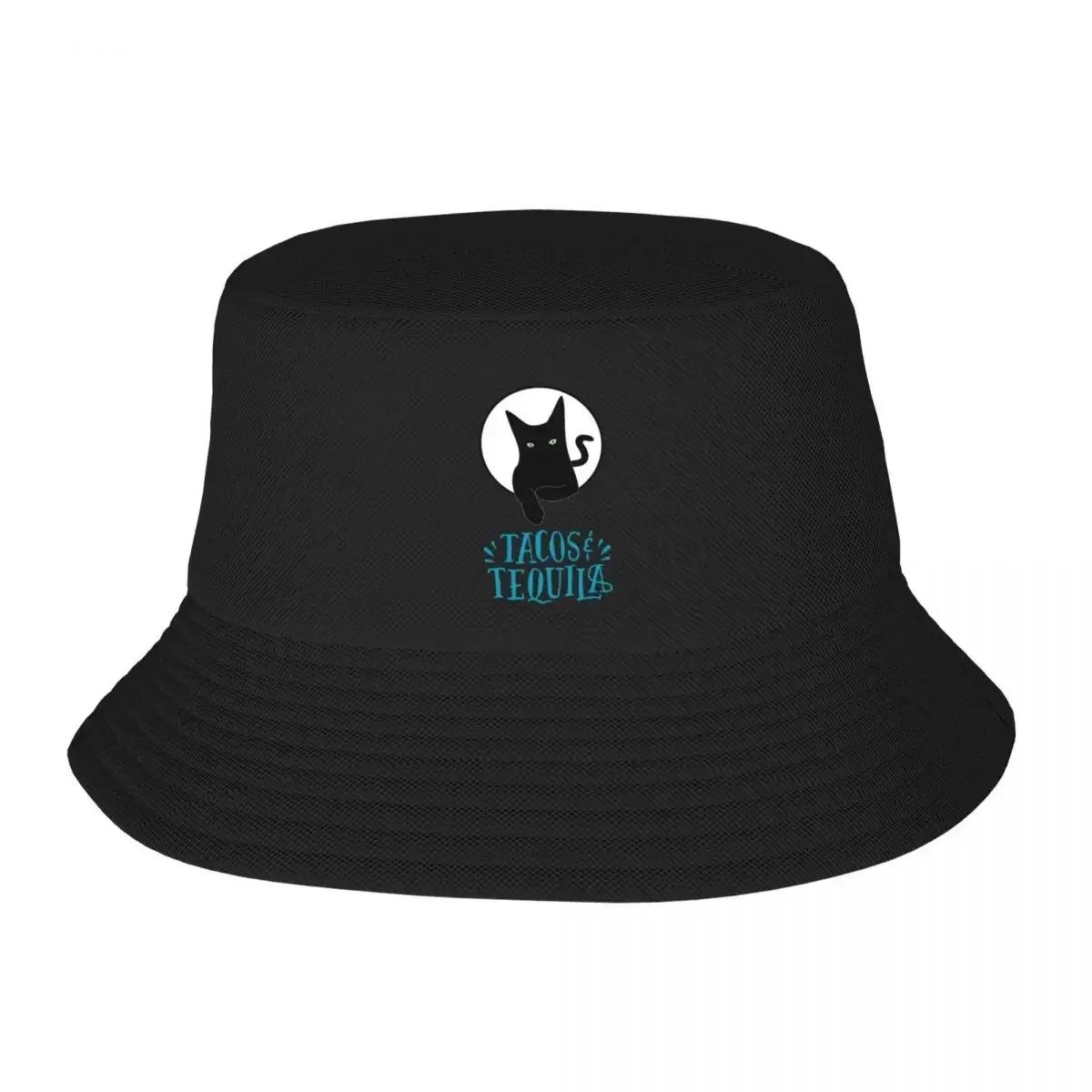 

2025 New HatTacocat tacos and tequila shirt, cats and tacos lovers, tacocat t shirt Bucket Hat New Hat Unisex s Baseball Women s