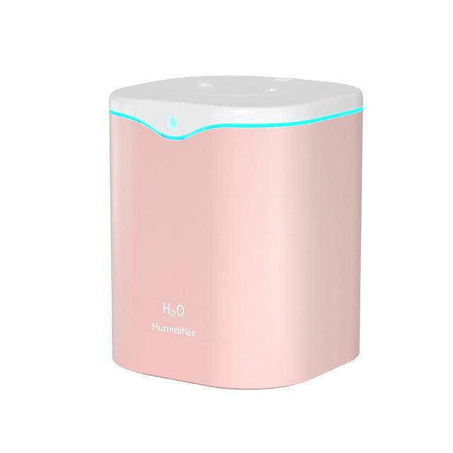 Air Humidifier Double Nozzle 2l Essential Oil Aroma Diffuser With Coloful Led Light Ultrasonic Humidifiers Aromatherapy Diffuser