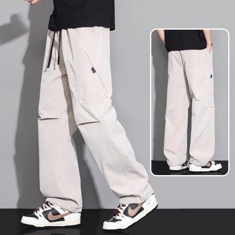 Men's American Loose Fit Straight Leg Cargo Pants
