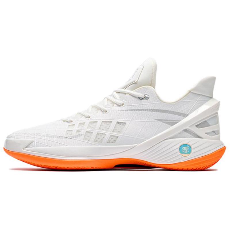 

ANTA Reckless Collection Basketball Shoes White Sneakers 112421614-5 44.5