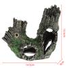 Aquarium Rockery Aquatic Caves Multifunctional Landscape Bridge Ornament Fish Tank Decoration for Table Desktop Decorative