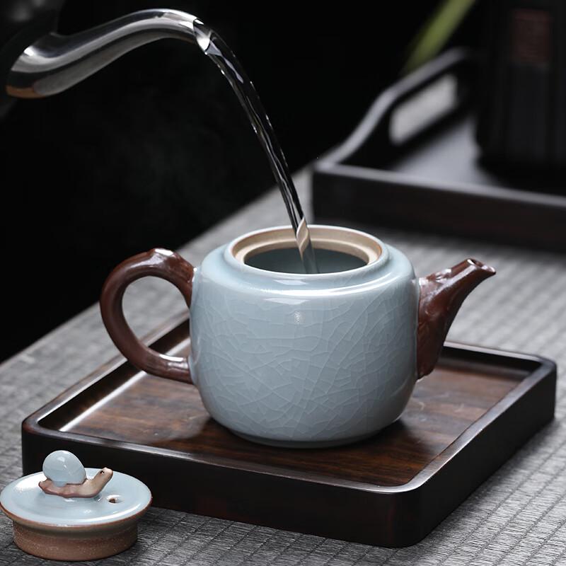 MULTIPOTENT Ru Kiln Ceramic Teapot