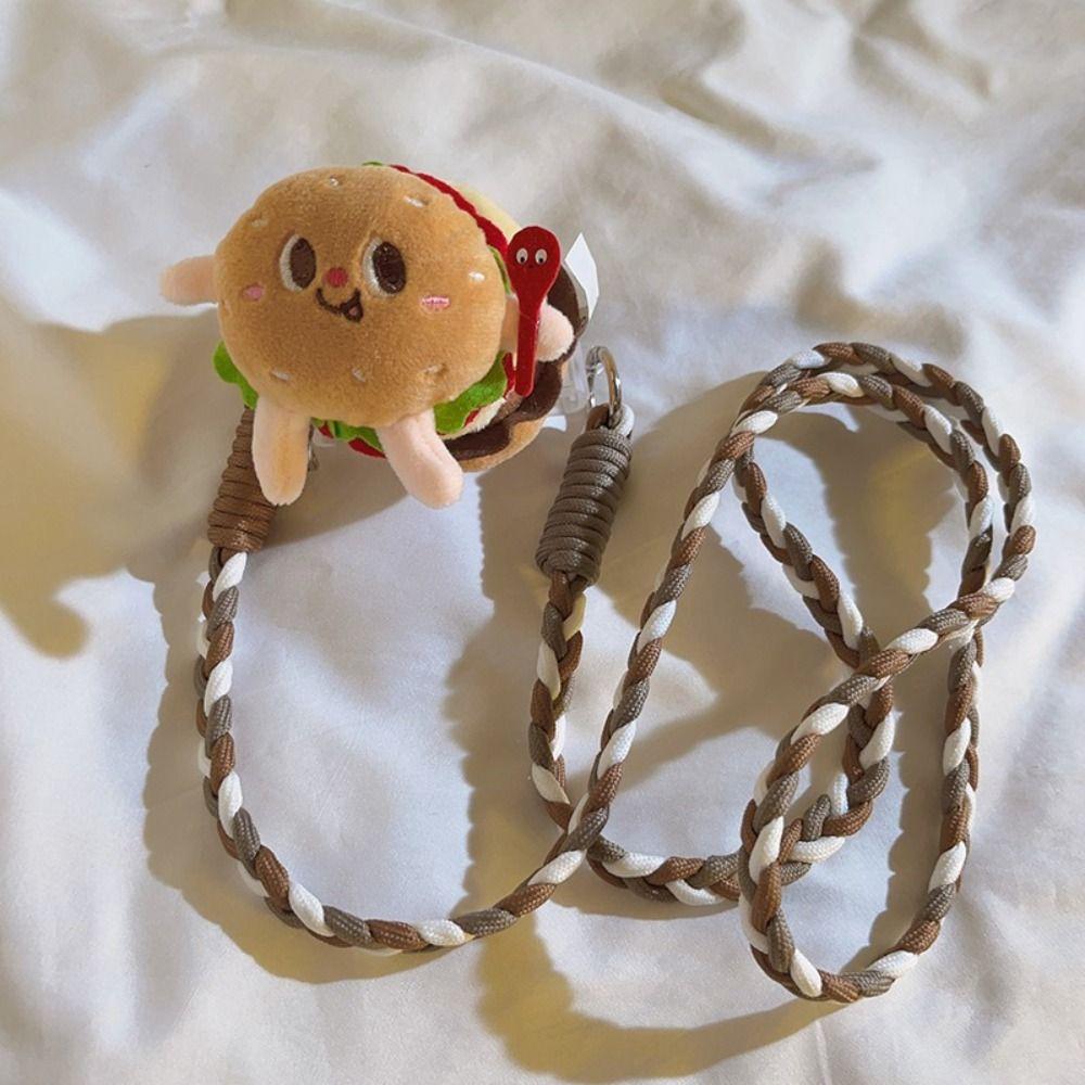 

Cartoon Phone Case Hanging Back Clip Type Phone Neck Straps Crossbody Phone Chain Bag Pendant Hot Dog