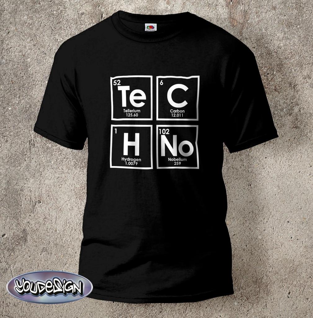 Techno Shirt Rave Psychedelic Goa Trance Festival DJ T-Shirt Party Hard Elements