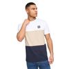 Henleys Mens Henpanel Colour Block Cotton T-Shirt