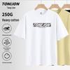 TonLion Summer Breathable Pure Cotton Short Sleeve T-Shirt