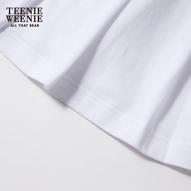 Teenie Weenie Women's Preppy Color-block Pleated Midi Dress