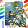 DIY Digital Oil Painting Kit. Mallard Duck Pond Art. ProfessionalGrade Art Paintings. Digital Oil Painting. Nature Floral Home Decor