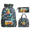 Collision party game merchandise print children explosion fashion school bag