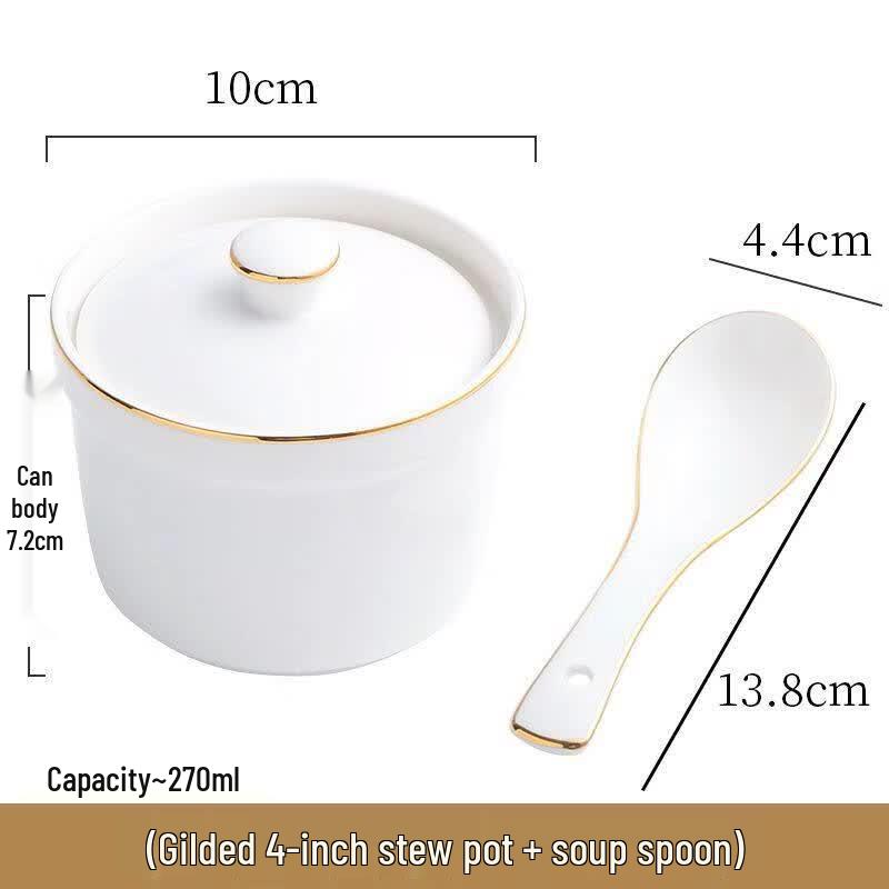 RuHan Hotel Ceramic Stew Cup