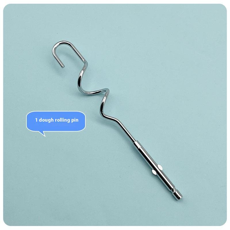 

1/2/4Pcs Electric Egg Beater Stirring Hook, Stainless Steel Durable Handheld Egg Whisk Mixing Stick Kitchen Mixer