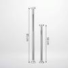Folding Table Support Rod Stainless Steel Support Foot Furniture Support Legs Adjustable Height Desk Support Foot Stand Cabinets