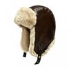 Warm Winter Beanie Hat Women Men Thick Fleece Lined Windproof Ear Protection Ski Flying Cap