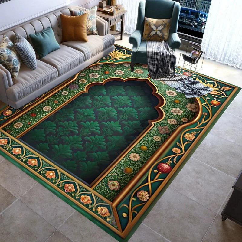 Islamic Elegance Prayer Rugs Muslim Gift Ideas Sophisticated Islamic Prayer Carpets and Floor Mats for Your Prayer Space