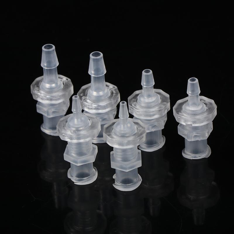 2Pcs Luer Lock Adapter PP Plastic Air Valve Pipe Subpackaging Instrument Connect