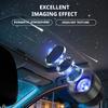SEAMETAL Romantic LED Starry Sky Night Light USB Powered Saturn Galaxy Projector Lamp for Car Roof Party Room Ceiling Decor Plug and Play