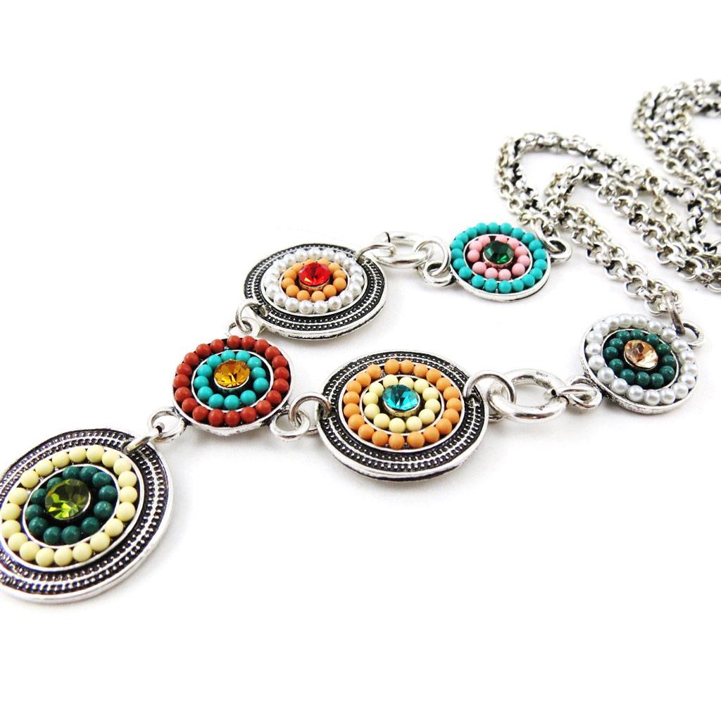 Les Trésors De Lily [J1130] - Collier Créateur 'Altai' tutti frutti