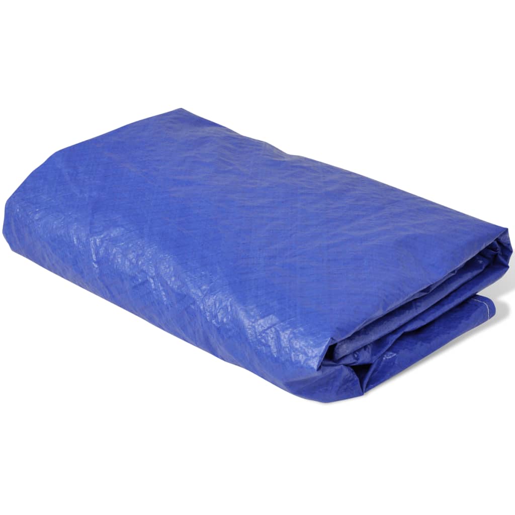Vidaxl Lona Para Trampolim, PE, 360-367 Cm, 90 G/M², 90588