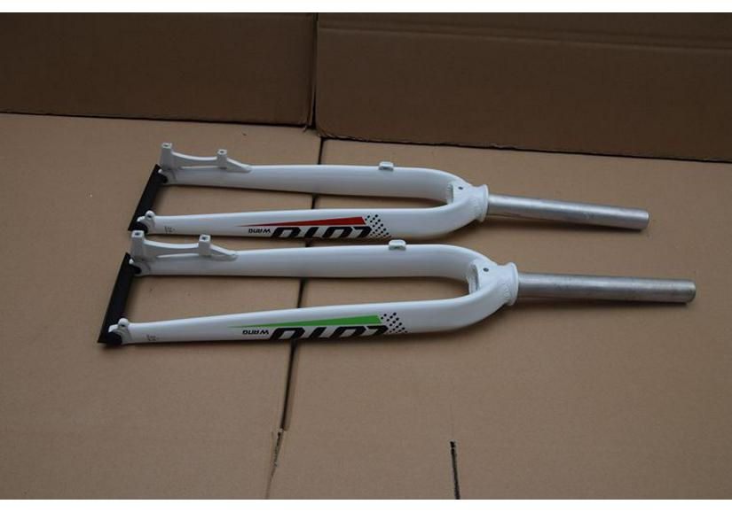 LUTU Aluminum Alloy Rigid Bicycle Fork for Mountain Bikes (26", 27.5", 29")