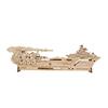 UGEARS Neptun-Mission 3D-Holzpuzzle – mechanischer Holzmodellbausatz zum Bauen