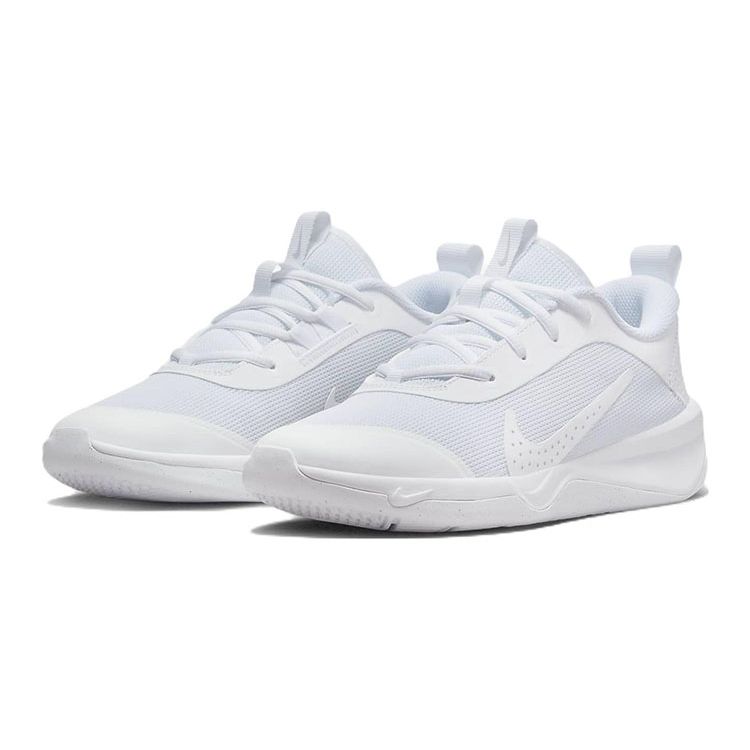 Nike Omni Multi-Court GS Bílé Čistě Platinové Dětské Tenisky DM9027-100