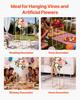 Wedding Flower Stand, 10PCS 80cm Column Flower Stand, Floral Stands with Hidden Screw, Rectangular Cubic Floral Display Rack for Wedding, Party,
