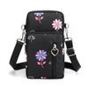 Waterproof Mobile Phone Bag Women's Mini Crossbody Bag Daily Multi-layer Zipper Purse Casual Outdoor Travel Nylon Bag