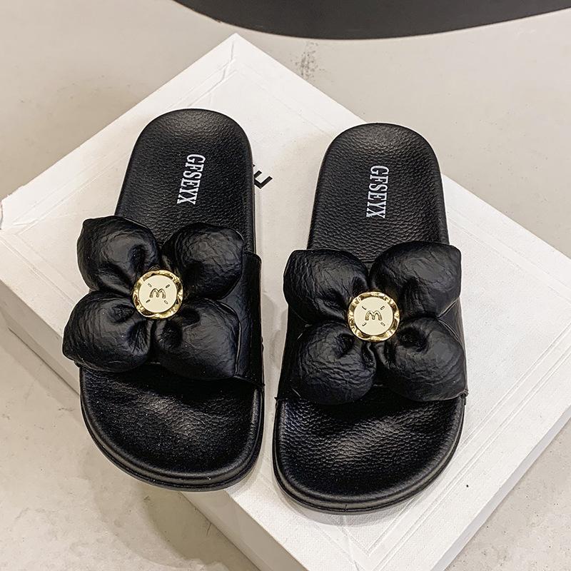 Muffin dicksohlige Feenwindblume Höhenzunahme und Hausschuhe Damen tragen im Sommer 2025 neu rutschfeste Strand kühle Hausschuhe