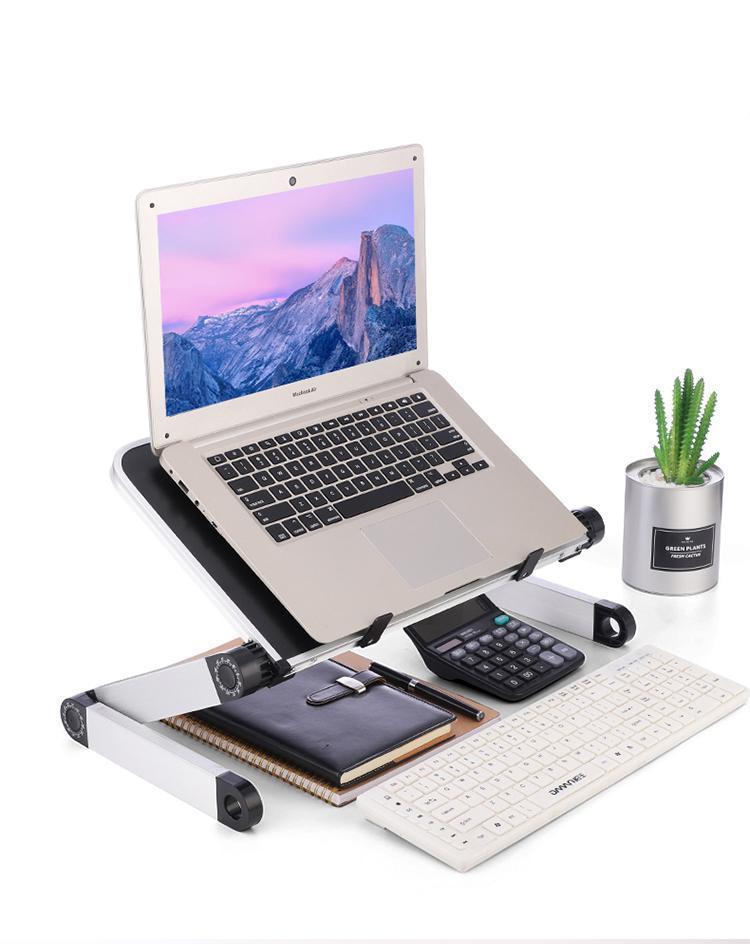 Adjustable Foldable Laptop Stand for Desk and Bed