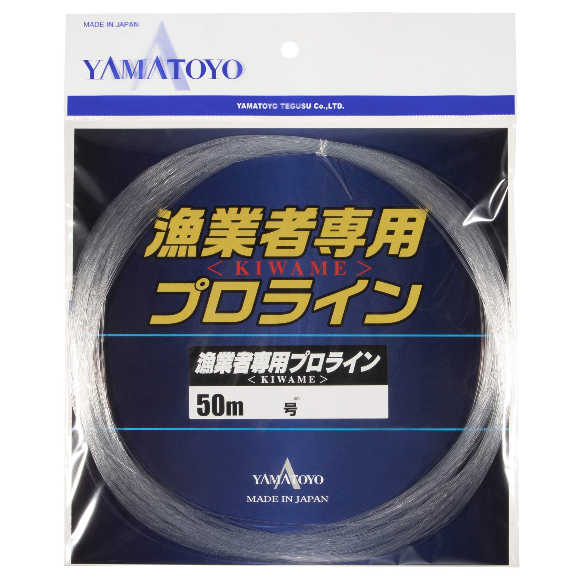 

YAMATOYO line professional line for fishermen KIWAME 50m No. 12 with mount