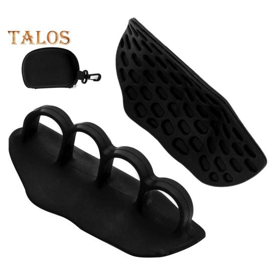 1 Pair Weight Lifting Grips Anti-Slip Silicone Men Women Gym Workout Grips Hand Palm Protection Dumbbell Pull-Up Exercise Training Fingerless Gloves