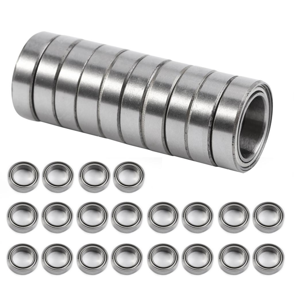 30 Pcs Thin Wall Bearing 6700ZZ 10x15x4mm Low Noise Double Shielded Small Bearings