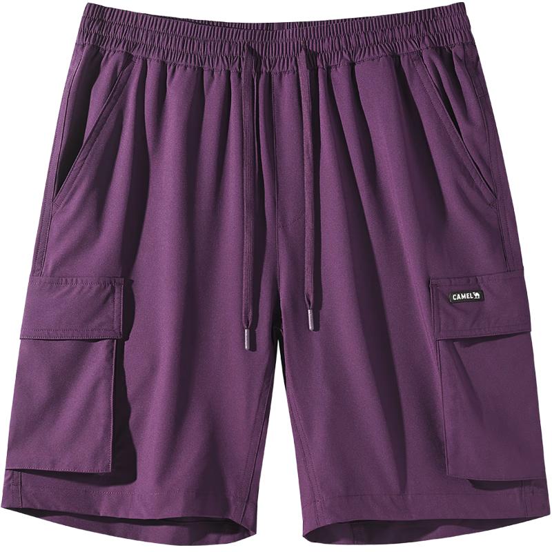 

CAMEL Men s Quick-Dry Casual Cargo Shorts M14BW01091 XL