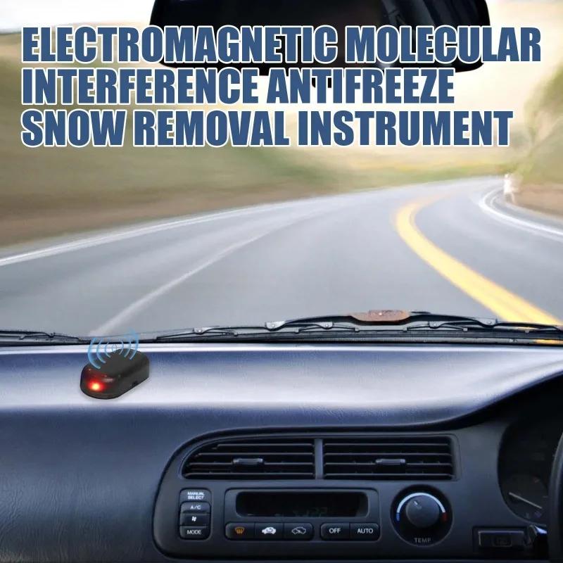Car Microwave Molecular Deicing Instrument Vehicle Aromatherapy Snow Removal Deicer Antifreeze Car Mounted Snow Removal Tools
